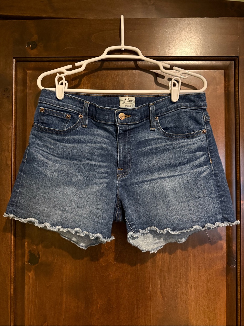 J. Crew Blue Denim Jean Shorts